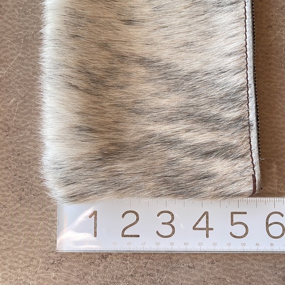 Tumbleweed Natural Cowhide Clutch
